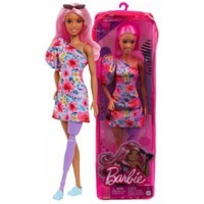 Barbie Fashionistas Büyüleyici Parti Bebekleri Tek Omuz Elbiseli 