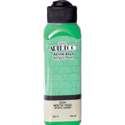 Artdeco Akrilik Boya 140 ML Mistik Yeşil 