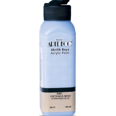 Artdeco Akrilik Boya 140 ML Ortanca Mavi 