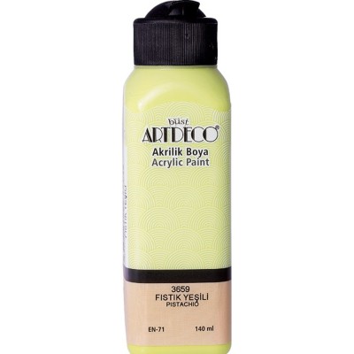 Artdeco Akrilik Boya 140 ML Fıstık Yeşili 