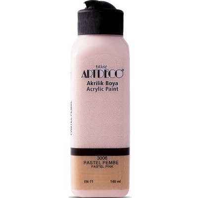 Artdeco Akrilik Boya 140 ML Pastel Pembe 