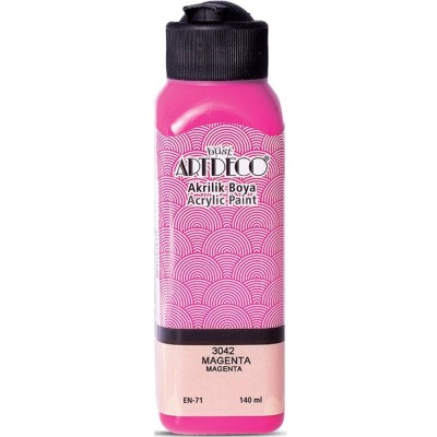 Artdeco Akrilik Boya 140 ML Magenta 