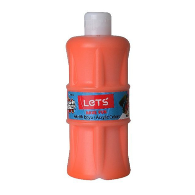 Lets Akrilik Boya 500 ML Turuncu 