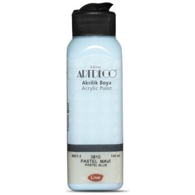 Artdeco Akrilik Boya 140 ML Pastel Mavi 