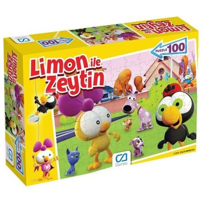 Ca Puzzle 100 Parça Limon İle Zeytin 