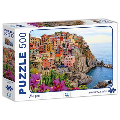 Ca Puzzle 500 Parça Manarola Köyü 