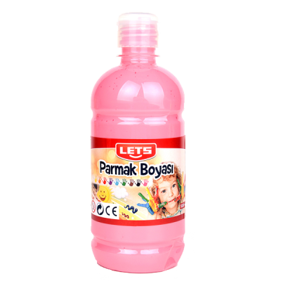 Lets Parmak Boyası 500 ML Pembe 