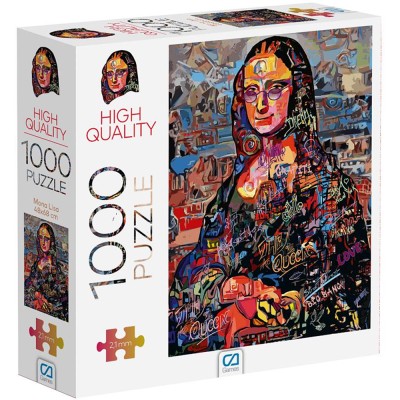 Ca Puzzle 1000 Parça Mona Lisa 