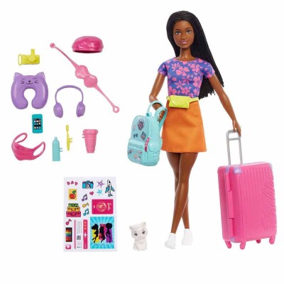 Barbie Brooklyn Seyahatte Bebeği Ve Aksesuarları 