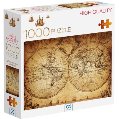 Ca Dünya Haritası 1000 Parça Puzzle 