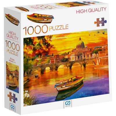 Ca Puzzle 1000 Parça Roma 