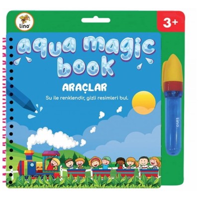 Lino Boyama Kitabı Aqua Magic Book Araçlar Sihirli 