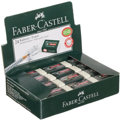 Faber-Castell Öğrenci Silgisi 24 LÜ Beyaz