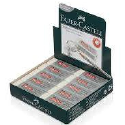 Faber-Castell Öğrenci Silgisi Dust Free 20 Lİ Beyaz 