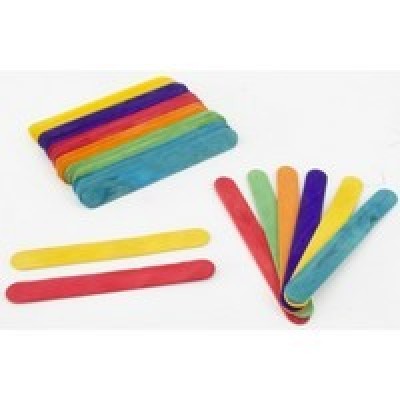 Lino Dil Çubuğu Renkli 15 Cm 50 Li