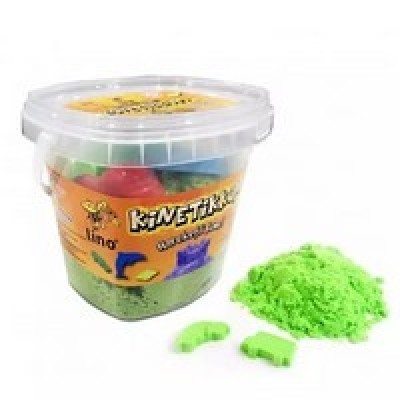 Lino Kinetik Kum Kovalı 500 GR 3 LÜ Kalıp Yeşil