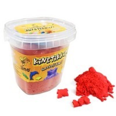 Lino Kinetik Kum Kovalı 500 GR 3 LÜ Kalıp Kırmızı